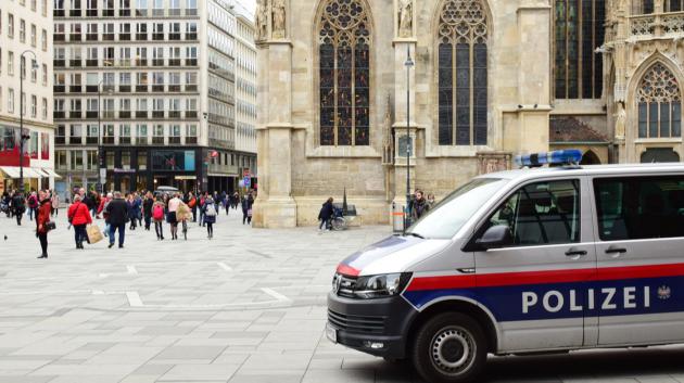 Αστυνομικό βαν στην Αυστρία