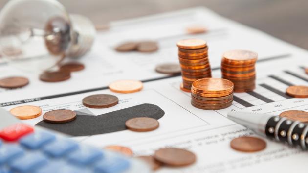 στοίβες κέρματα γραφήματα