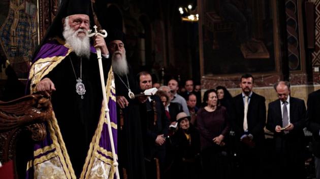 Αρχιεπίσκοπος Ιερώνυμος εκκλησία