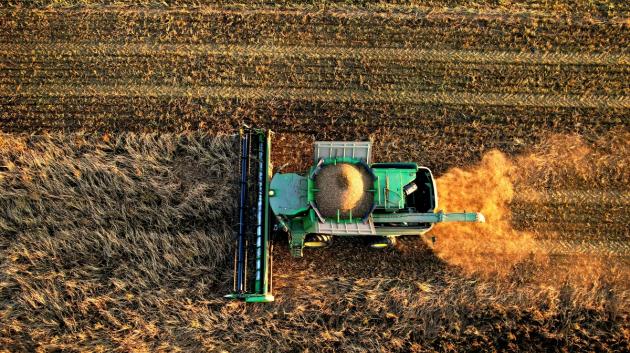 Θεριστική μηχανή σιταριού