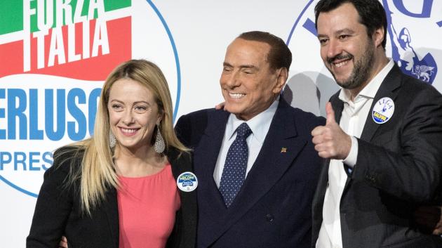 Meloni-Berlusconi-Salvini