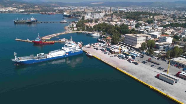 Λιμάνι Ελευσίνας πλοία