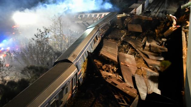 Σύγκρουση τρένων Τέμπη