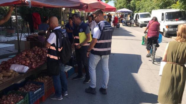 Έλεγχοι σε λαϊκή αγορά