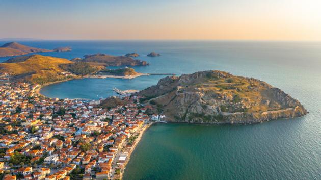 Λήμνος από αέρος