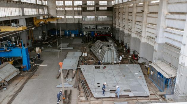 Ναυπηγεία Σαλαμίνας εσωτερικό