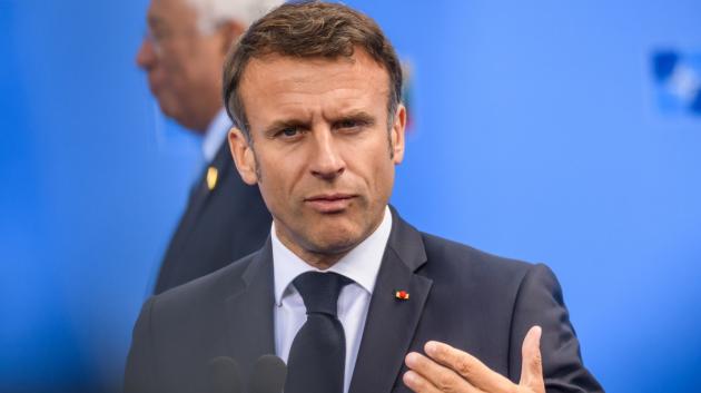 Εμανουέλ Μακρόν ομιλεί