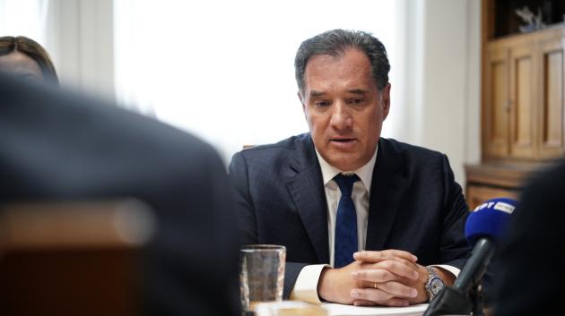 Άδωνις Γεωργιάδης γραφείο