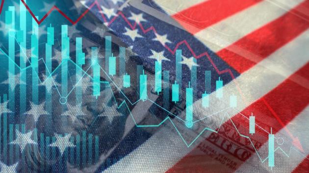 Αμερικανική σημαία χρηματιστήριο