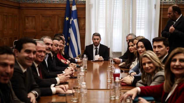 Νίκος Ανδρουλάκης σε σύσκεψη