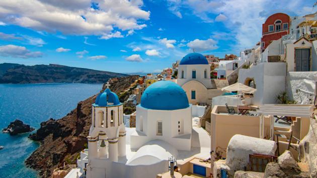 Σαντορίνη αρχιτεκτονική θέα