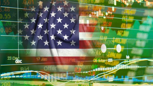 Αμερικανική σημαία Χρηματιστήριο