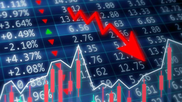 πτώση χρηματιστηρίου