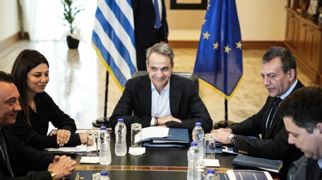 Κυριάκος Μητσοτάκης συνεδρίαση