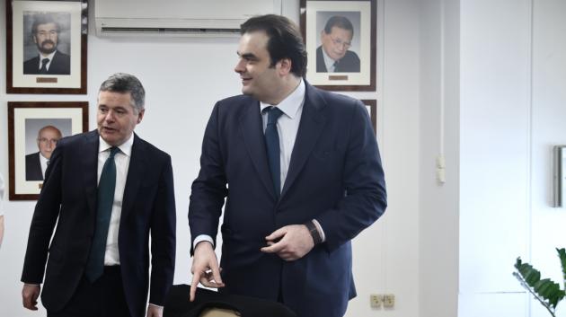 Κυριάκος Πιερρακάκης συνάντηση