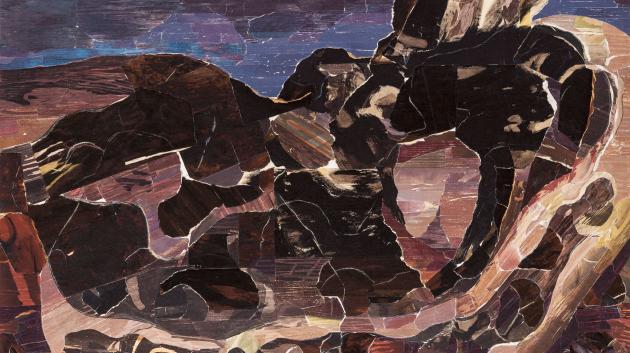 έργο ζωγραφικής αφηρημένο