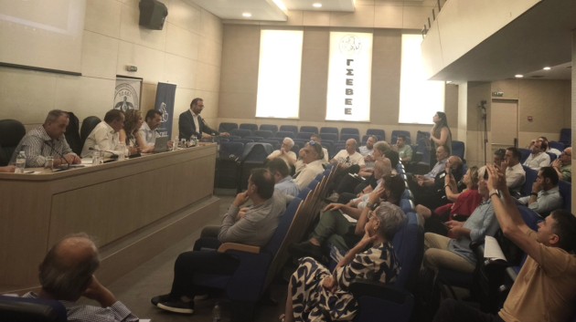 Συνέδριο ΓΣΕΒΕΕ αίθουσα