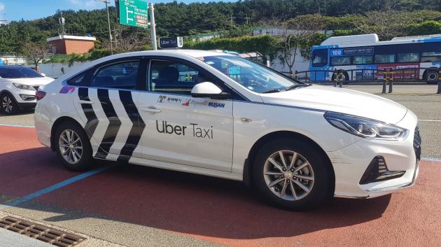 Uber ταξί Hyundai