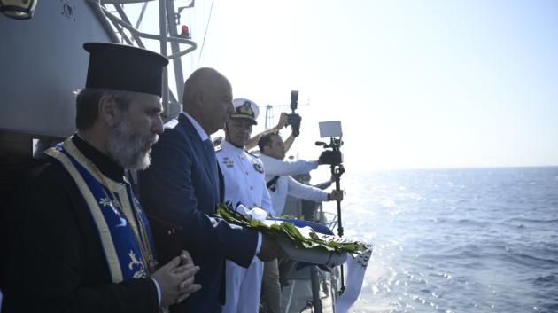 Νίκος Δένδιας σε τελετή