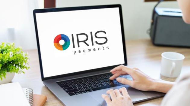 Λογότυπο IRIS σε υπολογιστή