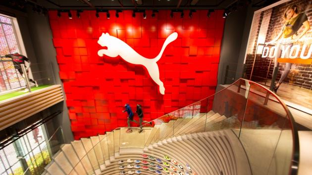 Κατάστημα Puma εσωτερικό