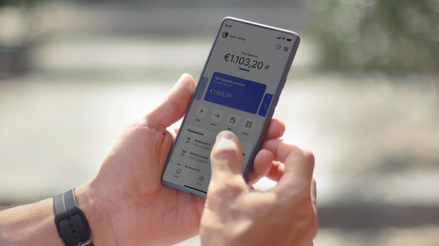 Σμαρτφον Snappi σε χρήση