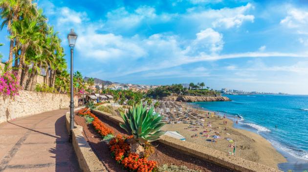 Παραλία Τενερίφης πανόραμα