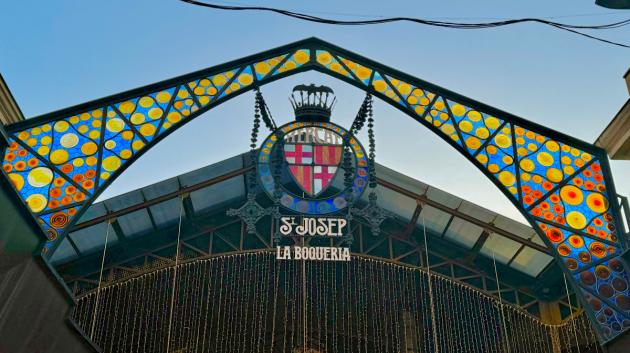 Η αγορά La Boqueria στην Βαρκελώνη