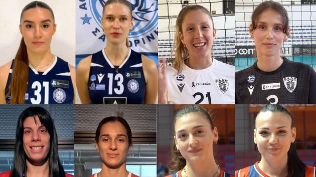 αθλήτριες βόλει για το final 4 του allwyn κυπέλλου Ελλάδος βόλει γυναικών