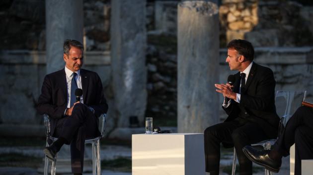 Μητσοτάκης. Μακρόν