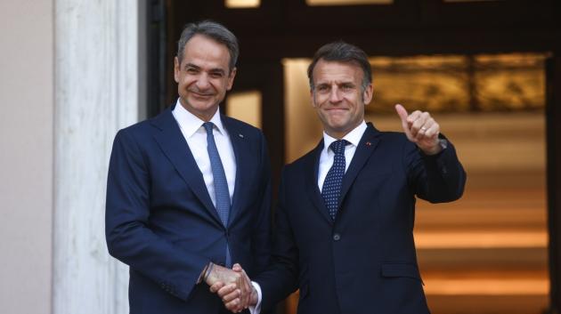 Κυριάκος Μητσοτάκης, Εμανουέλ Μακρόν