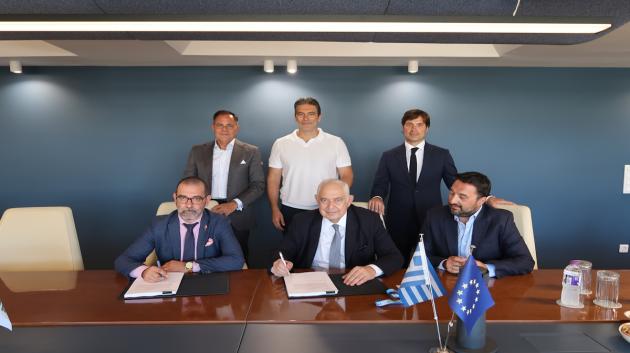 Στελέχη της ΑΒΑΞ και της Λάρισα Θερμοηλεκτρική