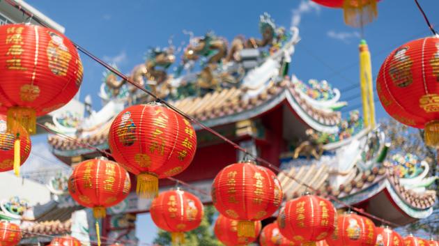 Φαναράκια Κινεζικής Πρωτοχρονιάς