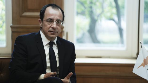 Νίκος Χριστοδουλίδης πορτρέτο