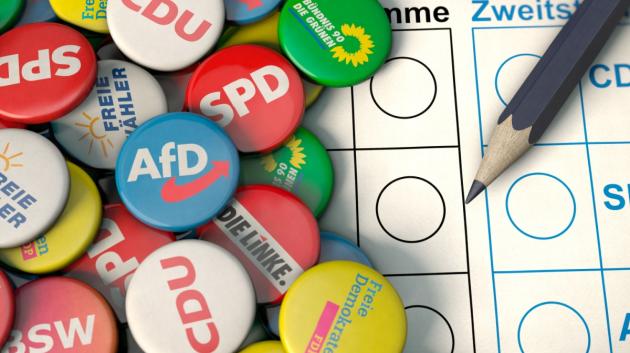 Γερμανικές εκλογές κόμματα