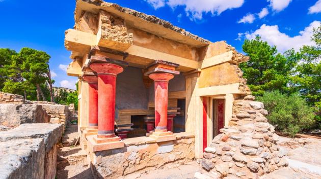 Ανάκτορο Κνωσού μινωικό