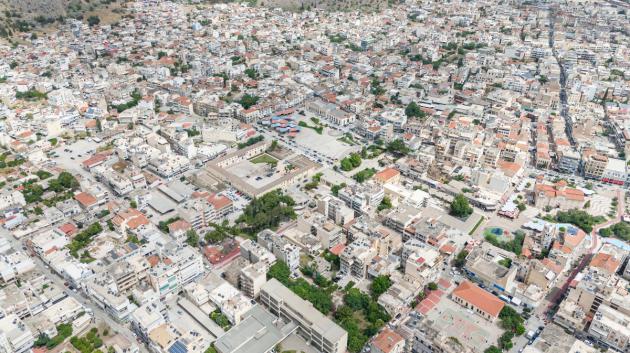 Αεροφωτογραφία Λάρισας