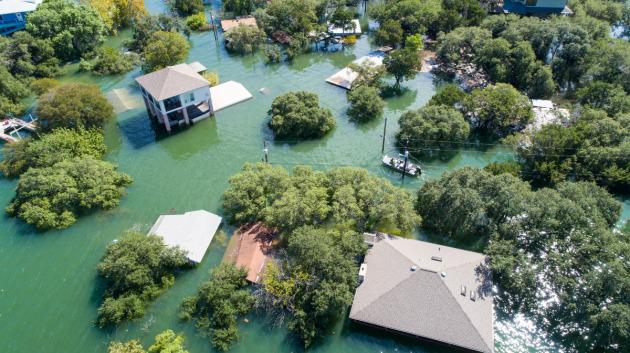 Πλημμυρισμένα σπίτια ΗΠΑ