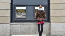 ATM σε τράπεζα