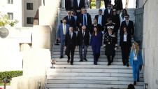 Αξιωματούχοι στην παρέλαση Αθήνας Αξιωματούχοι στην παρέλαση