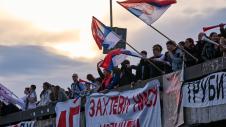 Διαδηλωτές Σέρβοι