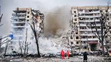 Κατεστραμμένο κτήριο Ντνίπρο