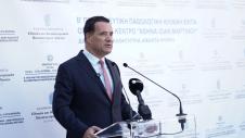 Ο υπουργός Υγείας Άδωνις Γεωργιάδης σε ομιλία του στο Αττικό Νοσοκομείο Άδωνις Γεωργιάδης