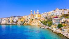 Σύρος ακτογραμμή Ελλάδα