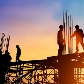 εργάτες σε εργοτάξιο