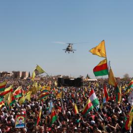 Κούρδοι διαδήλωση πλήθος