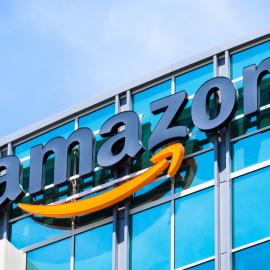 Κτίριο Amazon λογότυπο