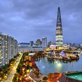Νότια Κορέα Σεούλ Skyline