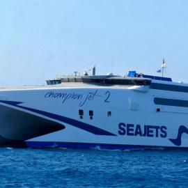 Ταχύπλοο Seajets στο Αιγαίο