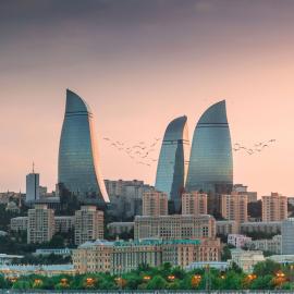 Πύργοι Flame στο Μπακού